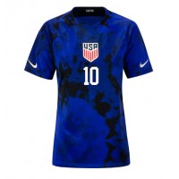 Spojené štáty Christian Pulisic #10 Vonkajší Ženy futbalový dres MS 2022 Krátky Rukáv